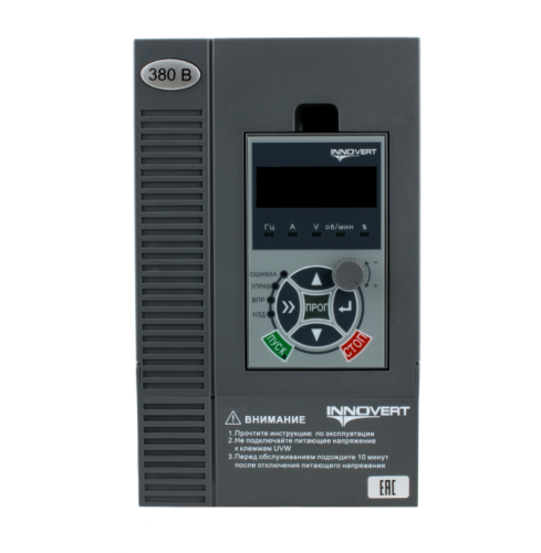 Преобразователь частоты INNOVERT PUMP IHD402P43T, 4,0кВт, 380В, 9А